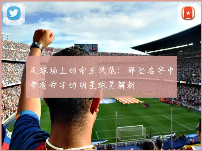 足球场上的帝王风范：那些名字中带有帝字的明星球员解析
