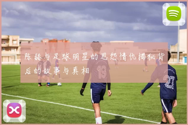 陈赫与足球明星的恩怨情仇揭秘背后的故事与真相