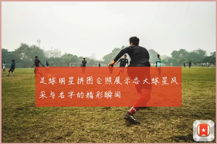 足球明星拼图合照展示各大球星风采与名字的精彩瞬间